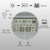 Qoltec Solarny regulator ładowania MPPT z czujnikiem temperatury 60A |  12V/24V | LCD | Bluetooth | APP | GEL | LiFePO4